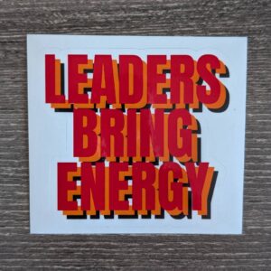 CCG Leaders Bring Energy Sticker